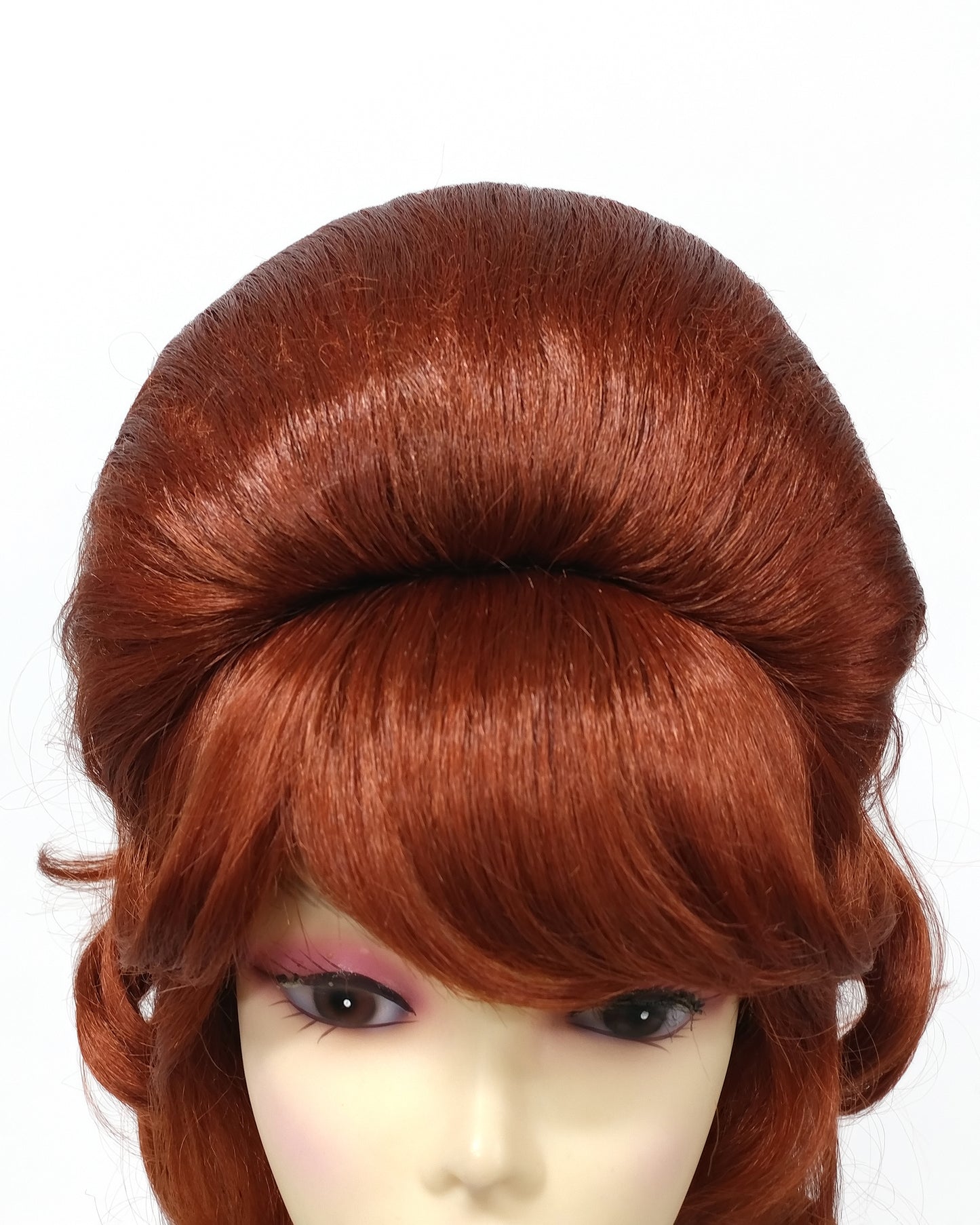 Auburn Red Wavy Beehive Wig [WvBeehive-130]