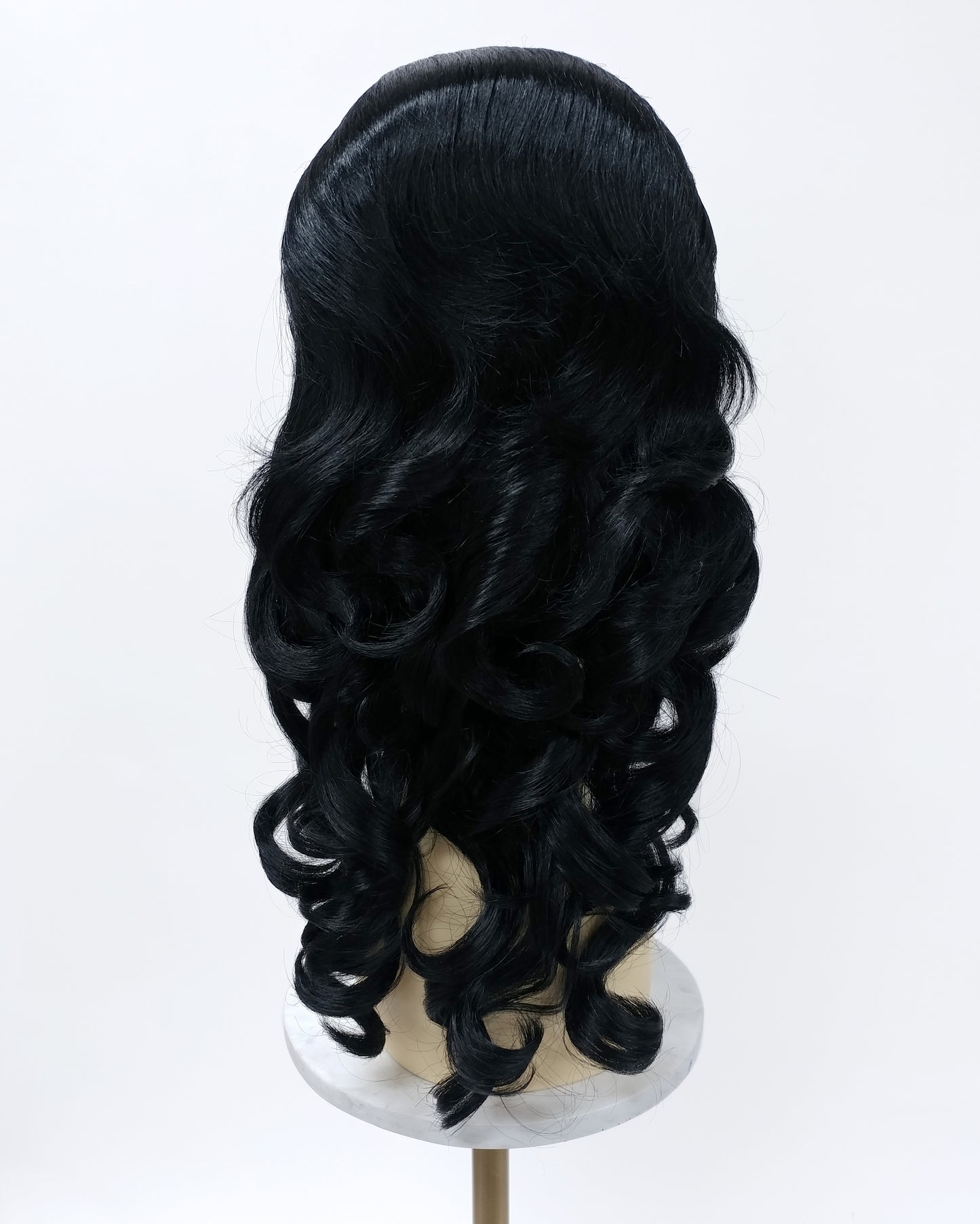 Black Wavy Beehive Wig [WvBeehive-1]