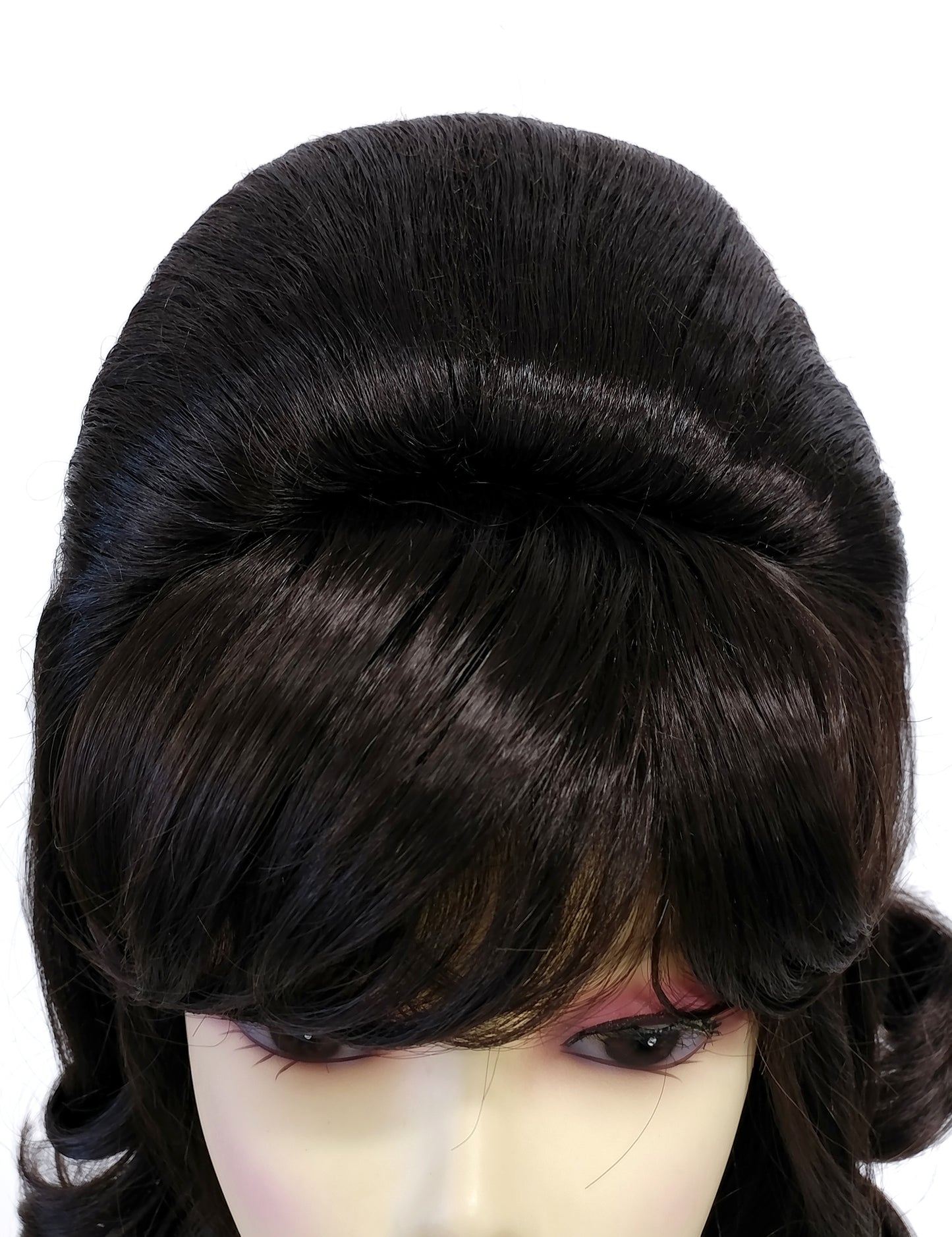 Brown Wavy Beehive Wig [WvBeehive-6]