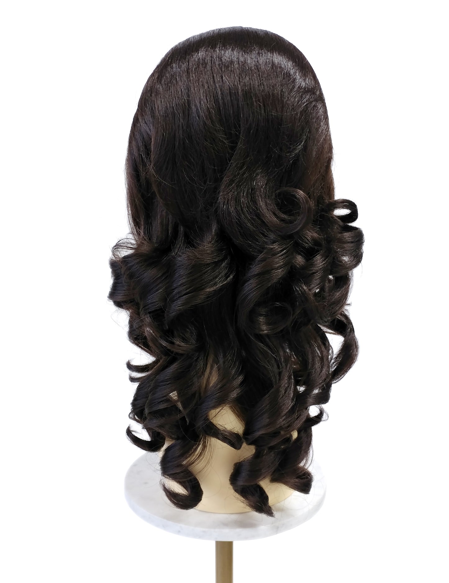 Brown Wavy Beehive Wig [WvBeehive-6]