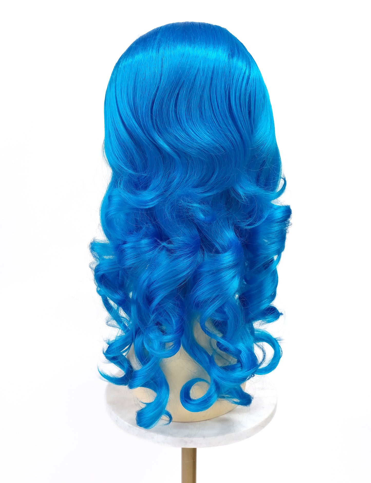 Blue Wavy Beehive Wig [WvBeehive-Blue]