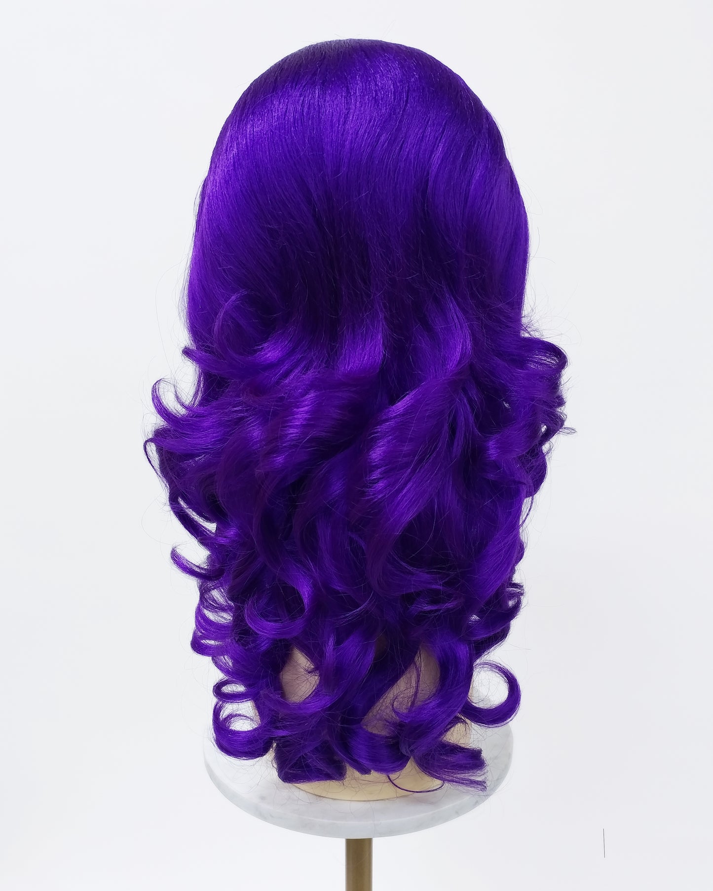 Dark Purple Wavy Beehive Wig [WvBeehive-DPurple]