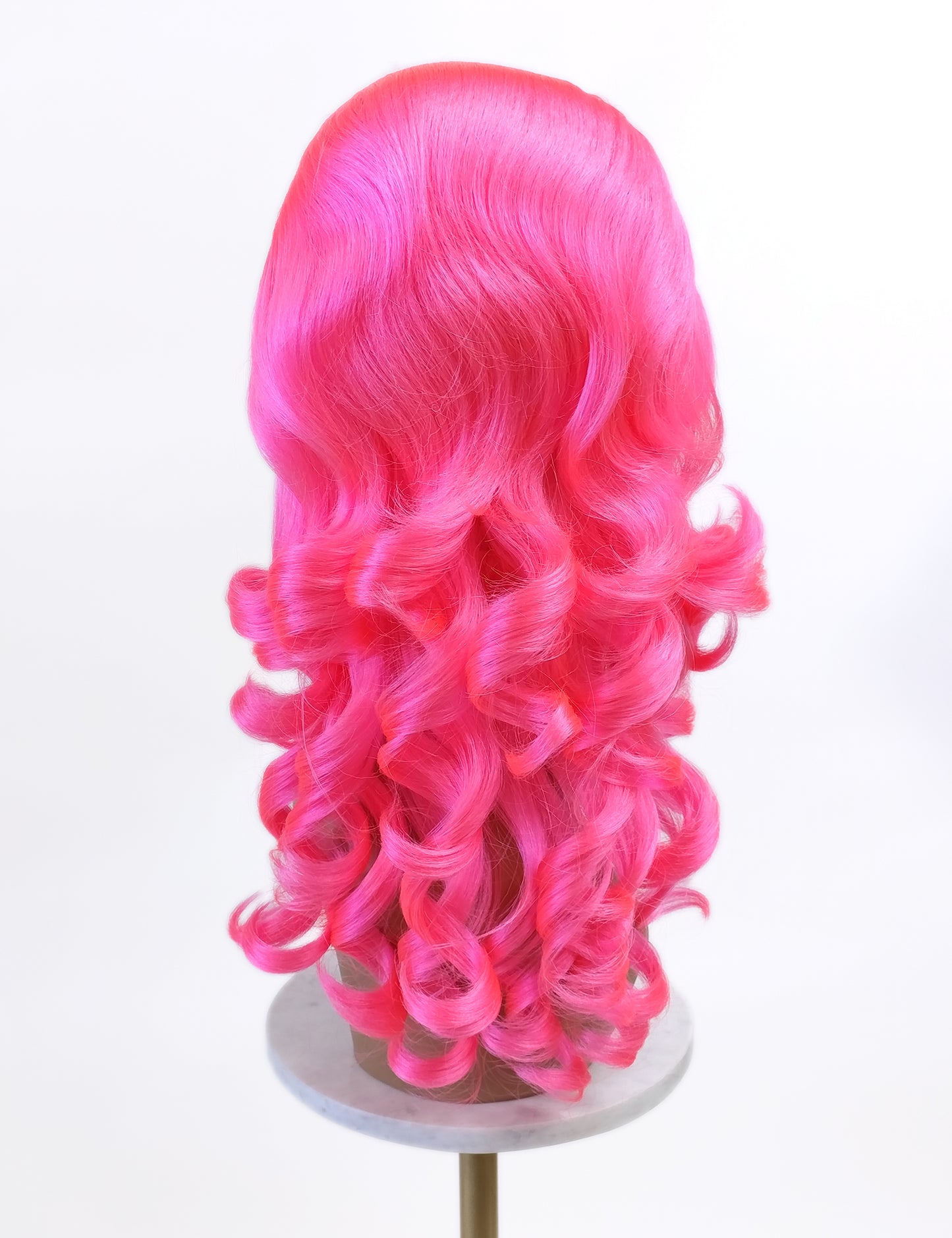 Hot Pink Wavy Beehive Wig [WvBeehive-HPink]