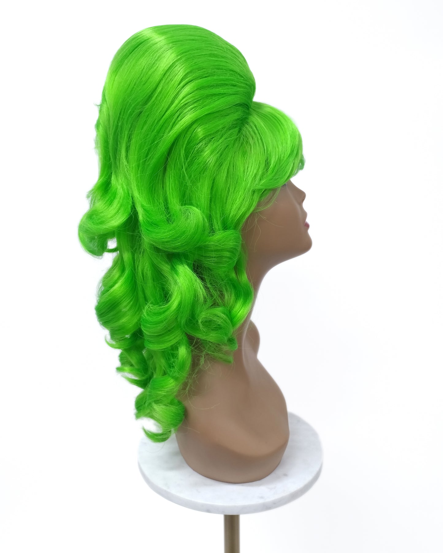 Light Green Wavy Beehive Wig [WvBeehive-LGreen]