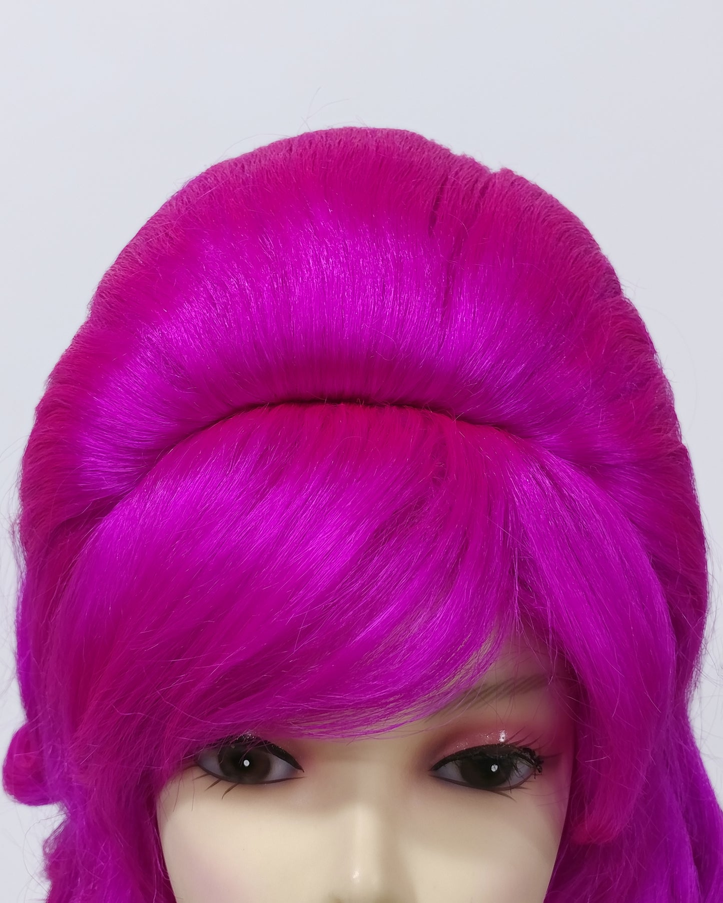 Magenta Wavy Beehive Wig [WvBeehive-Magenta]