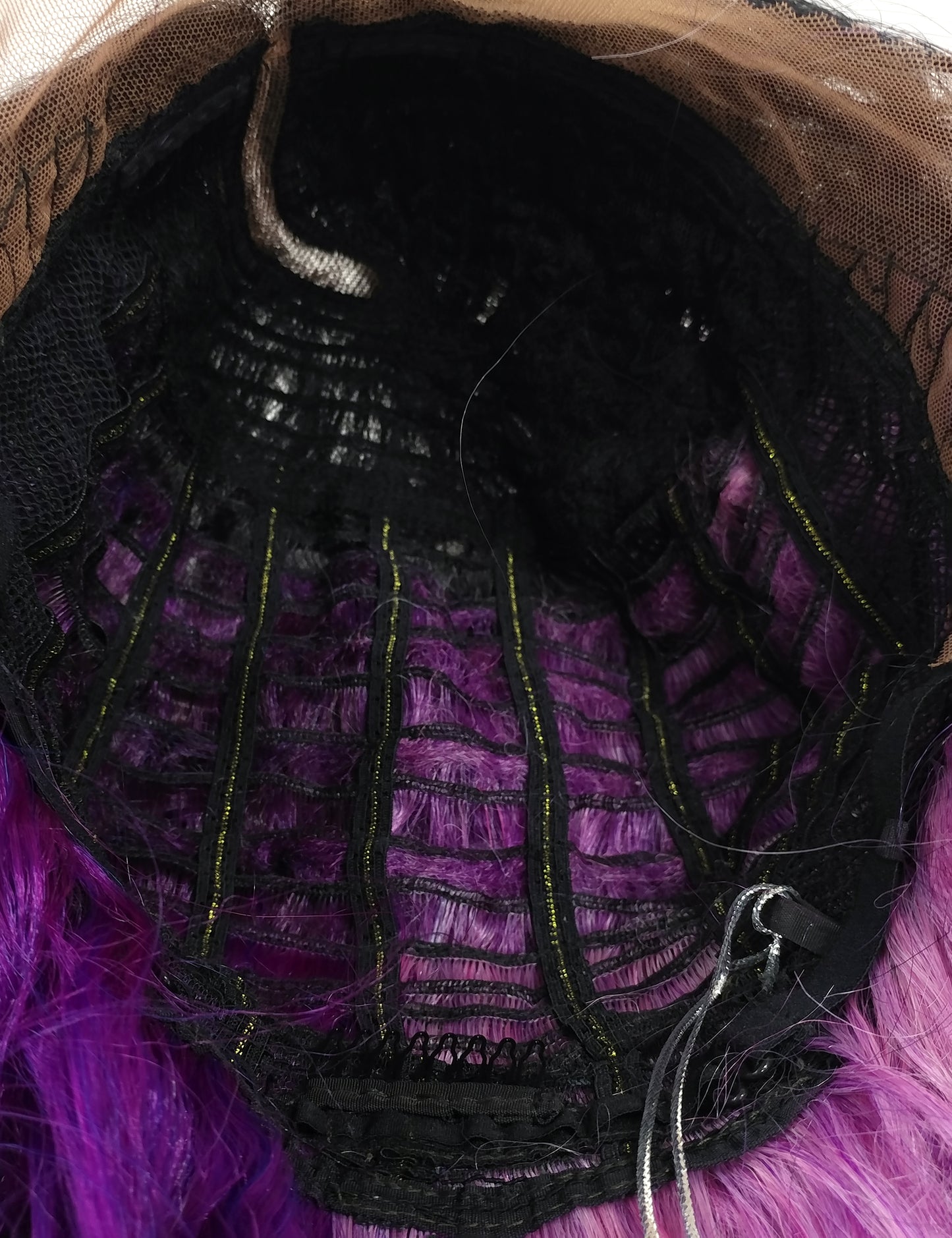 Dark and Light Purple with Dark Roots Wavy Lace Front Heat Resistant Wig [Fiona-TT/LP-DP]