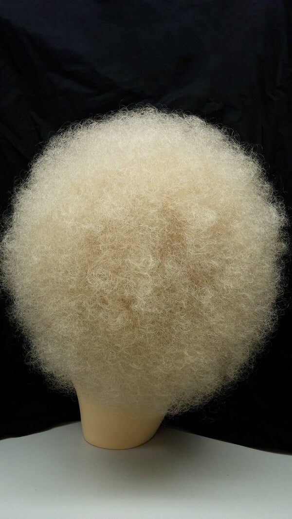 Extra Large Jumbo Blonde Afro Costume Wig [XLAfro-613]