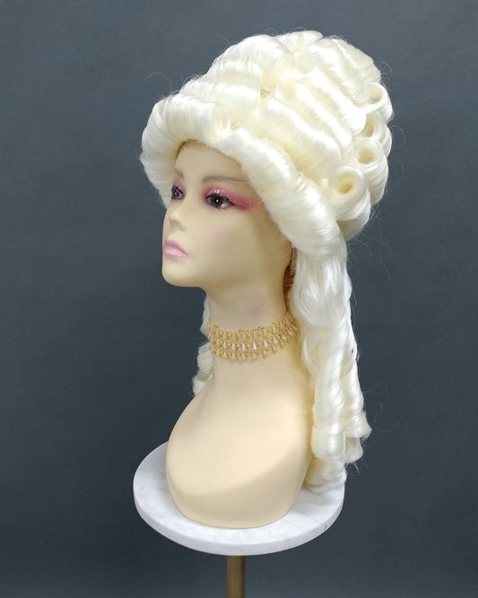 Platinum Blonde Marie Antoinette Wig [Marie-613A]