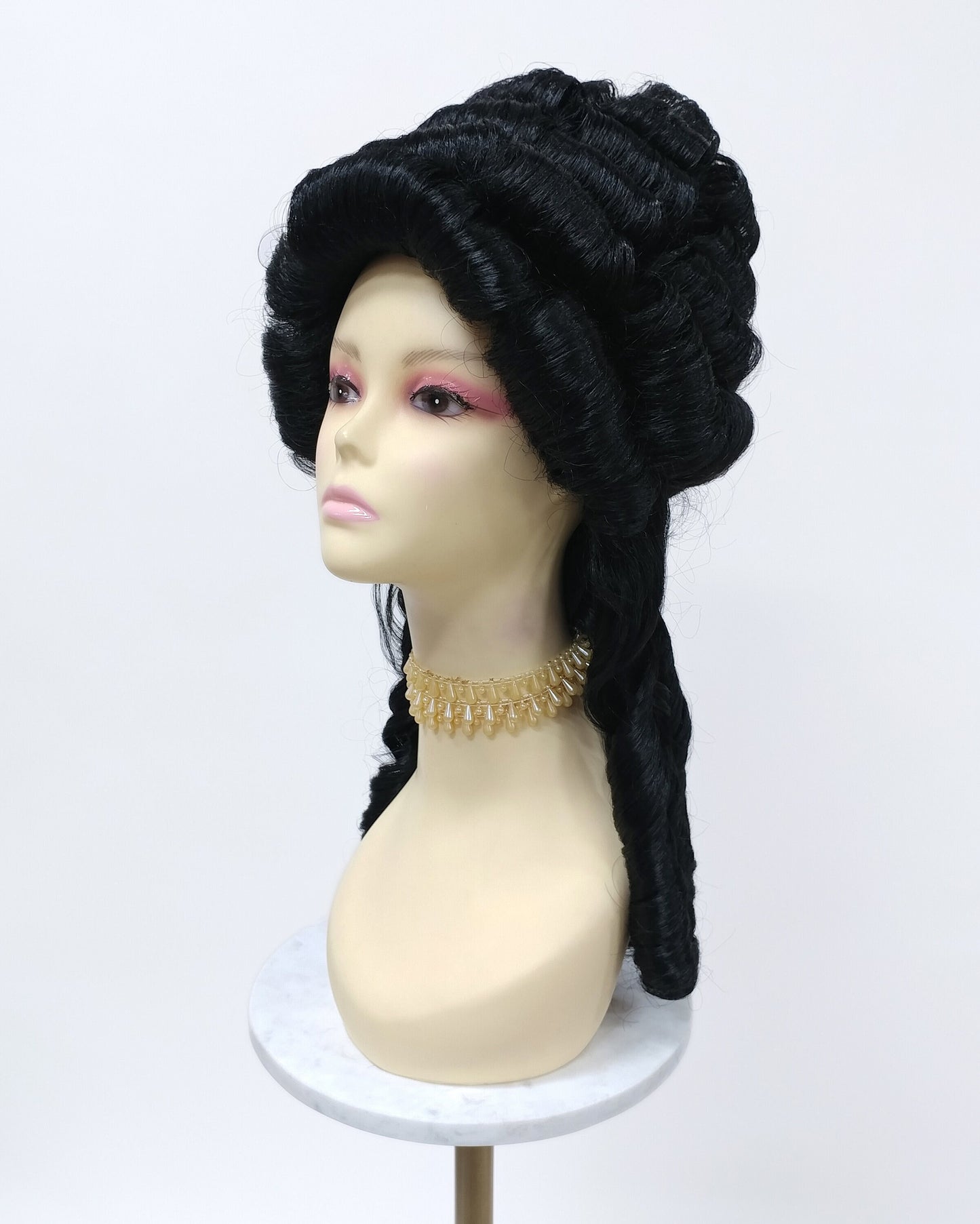 Black Marie Antoinette Wig [Marie-1]