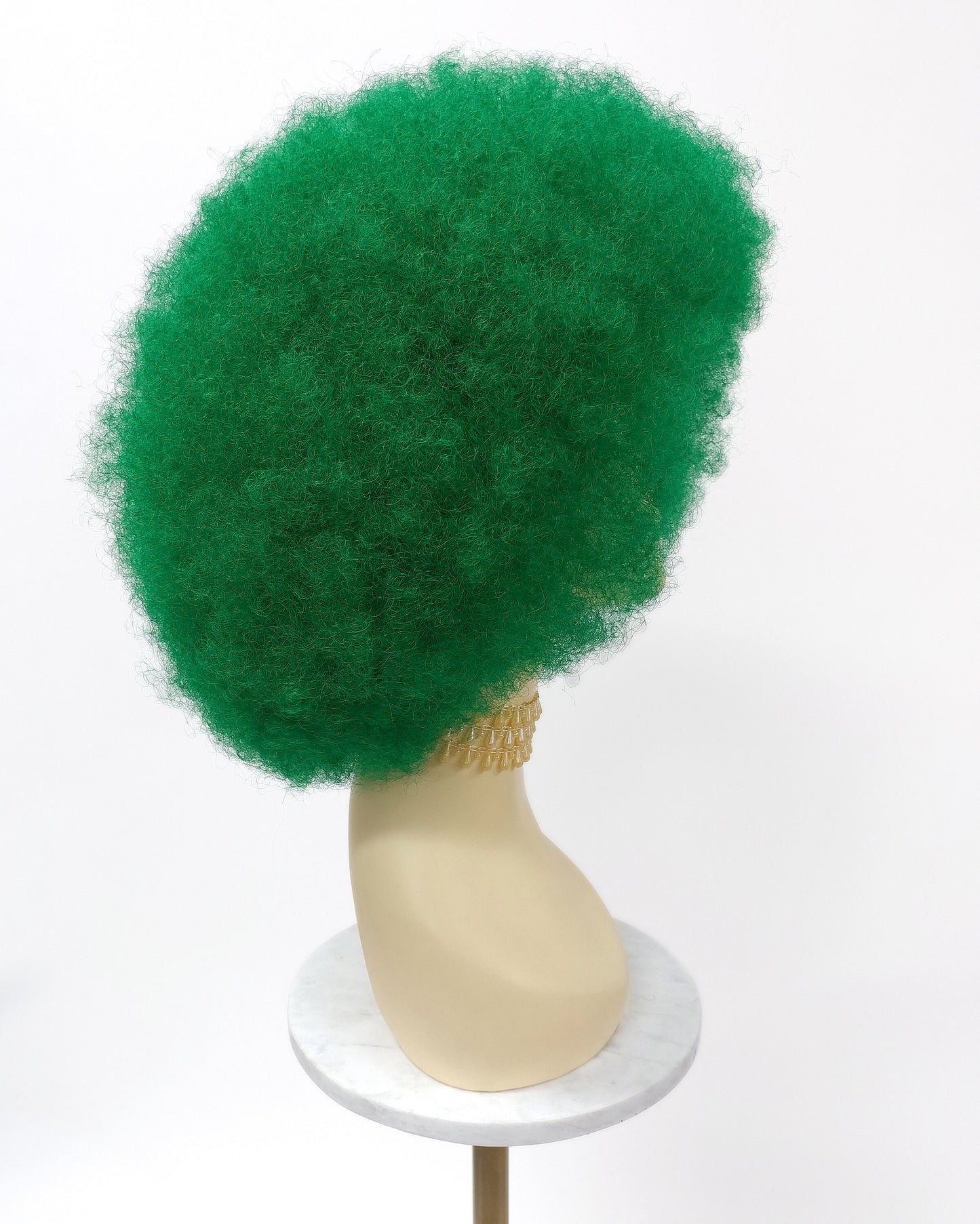 Large Green Afro Synthetic Costume Wig [LAfro-Green]