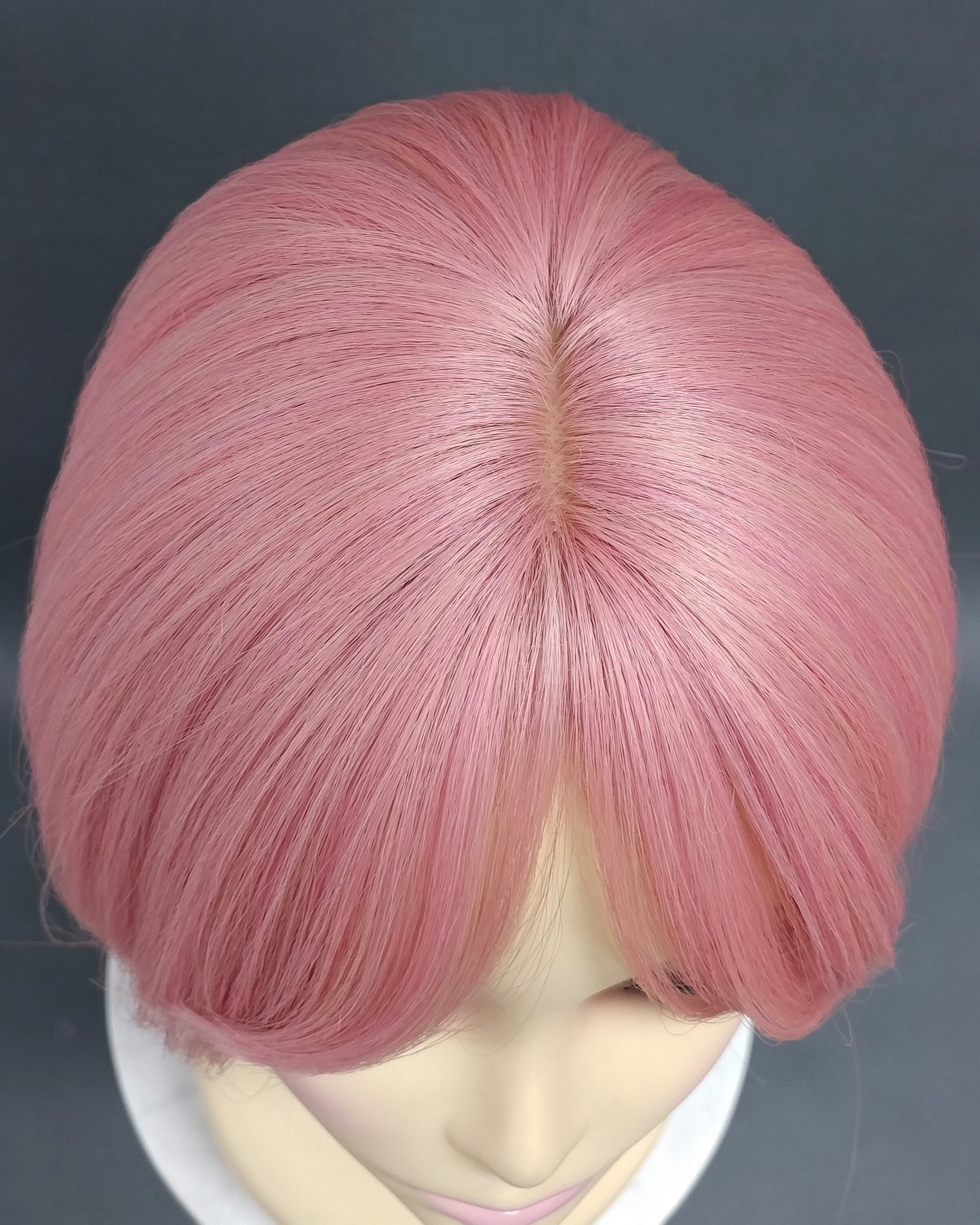 Pink Blonde Blend Page Boy Bob Wig [Ginny-Pink]