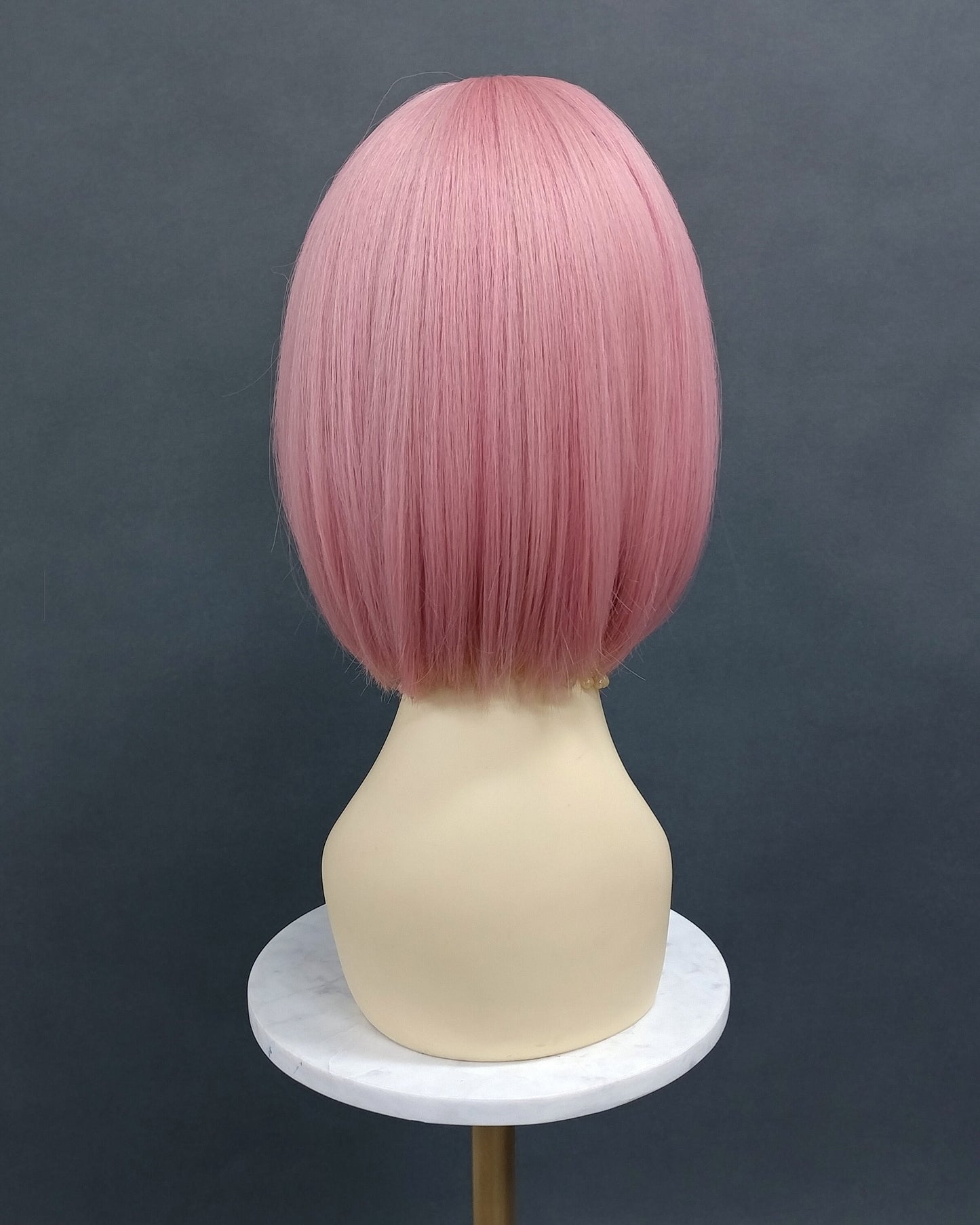 Pink Blonde Blend Page Boy Bob Wig [Ginny-Pink]