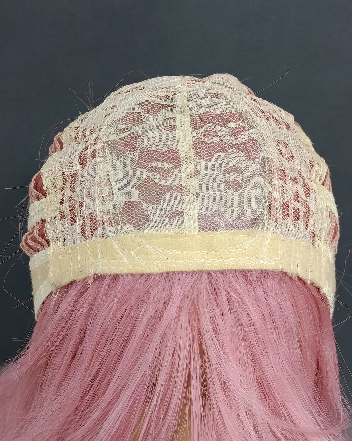 Pink Blonde Blend Page Boy Bob Wig [Ginny-Pink]