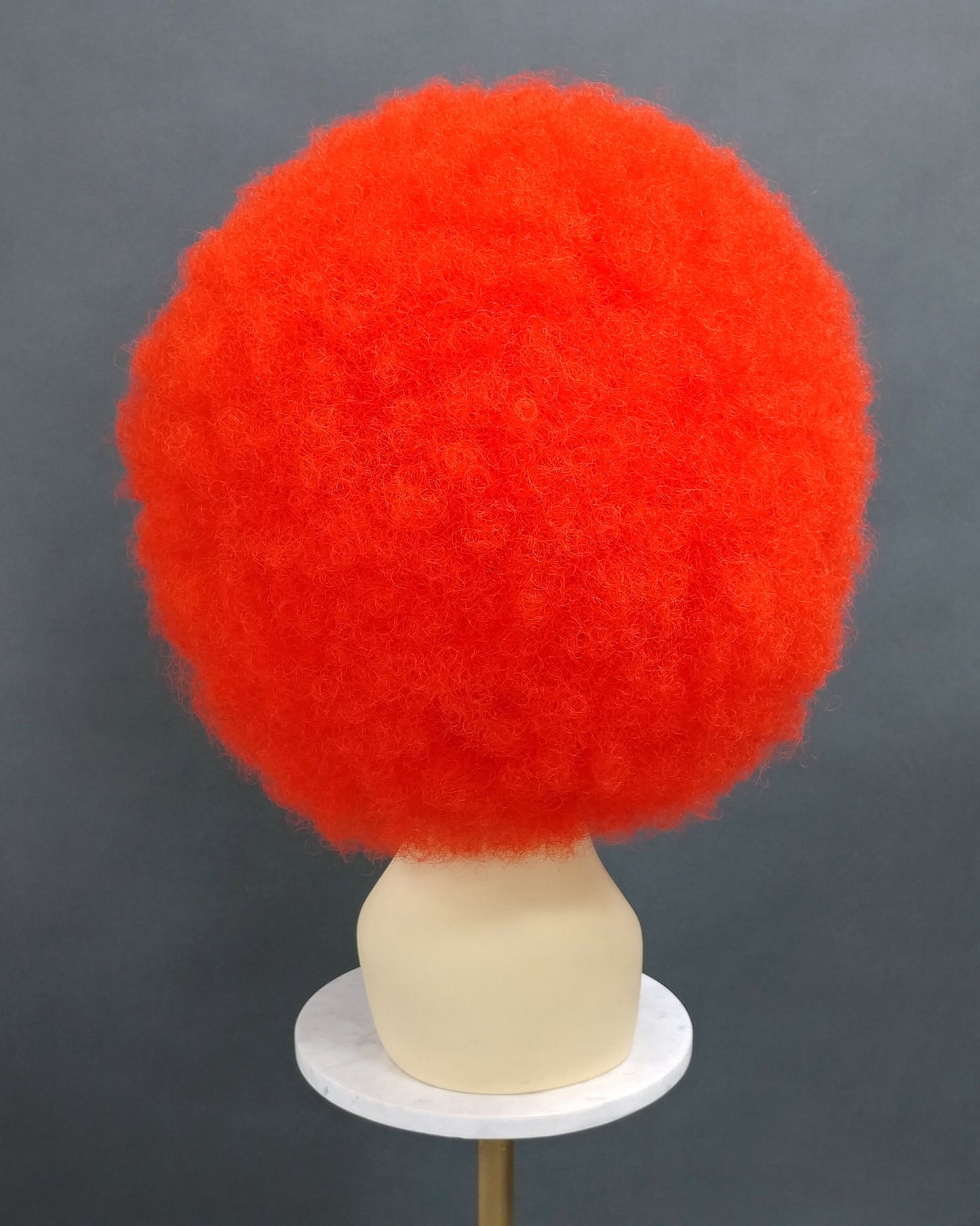 Large Red Afro Synthetic Costume Wig [LAfro-Red]