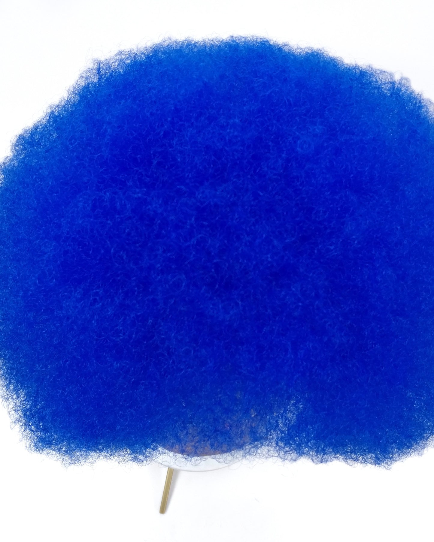 Large Dark Blue Afro Synthetic Costume Wig [LAfro-DBlue]