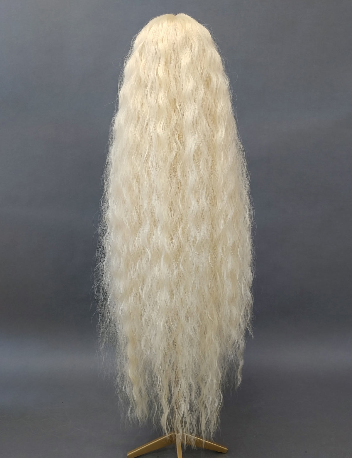 40 inch Blonde Extra Long Wavy Lace Front Wig [Isadora-613]