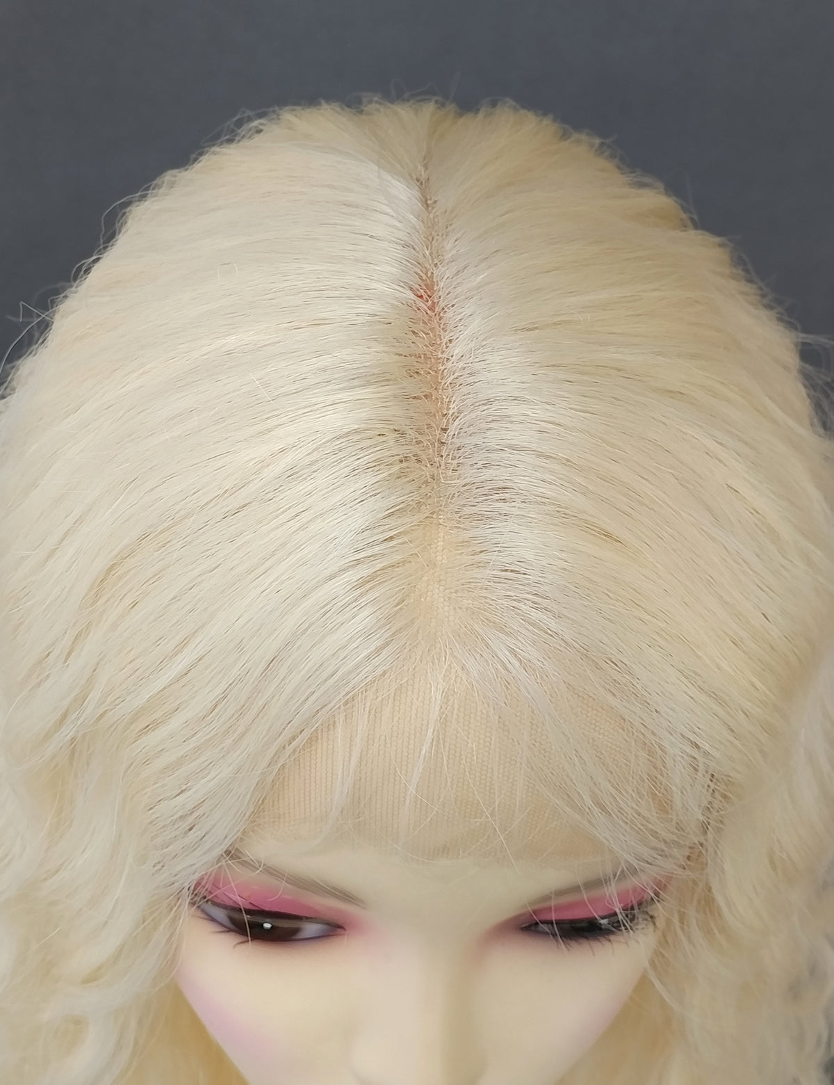 40 inch Blonde Extra Long Wavy Lace Front Wig [Isadora-613]