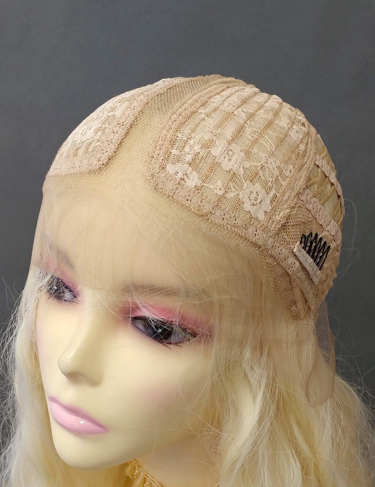 40 inch Blonde Extra Long Wavy Lace Front Wig [Isadora-613]