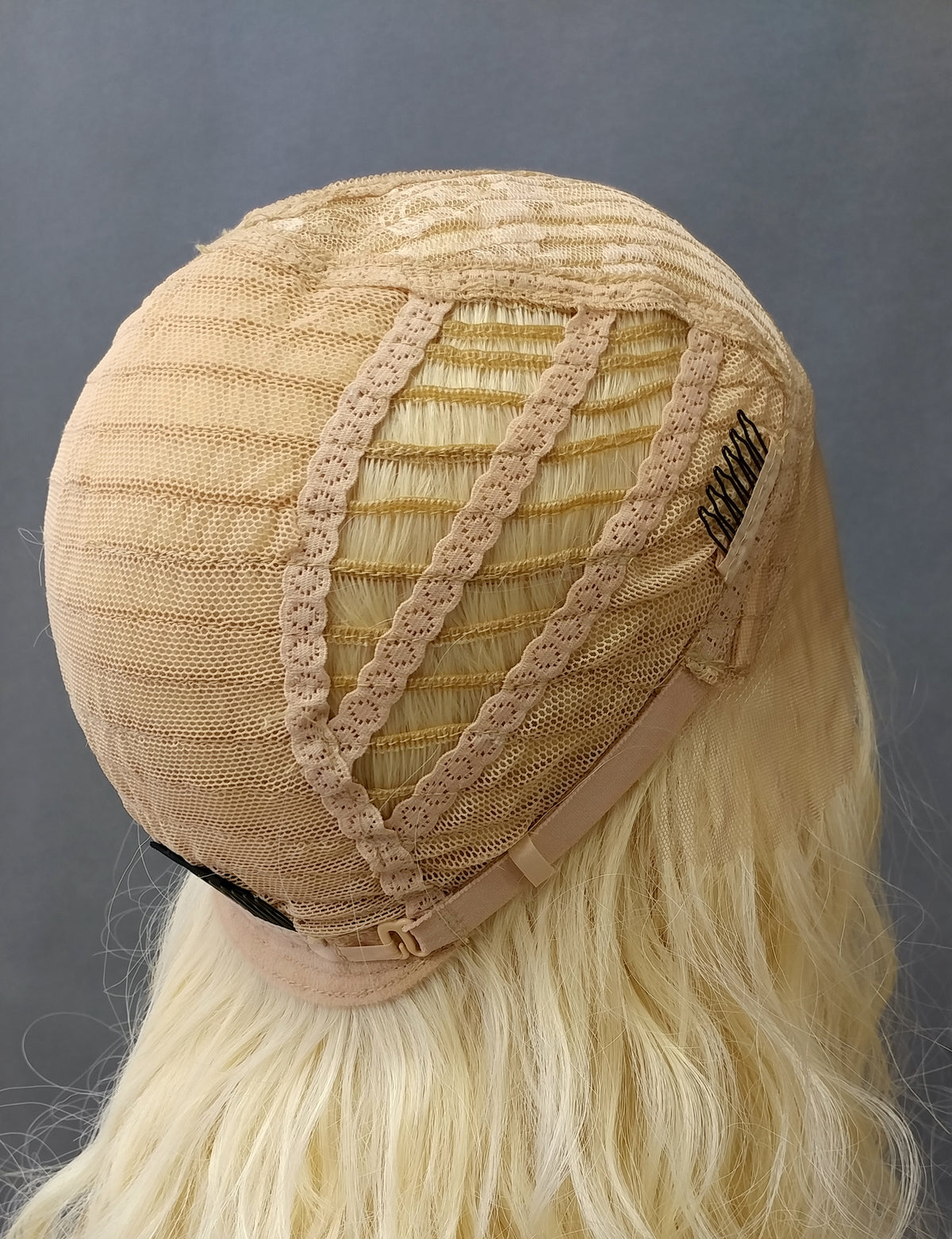 40 inch Blonde Extra Long Wavy Lace Front Wig [Isadora-613]