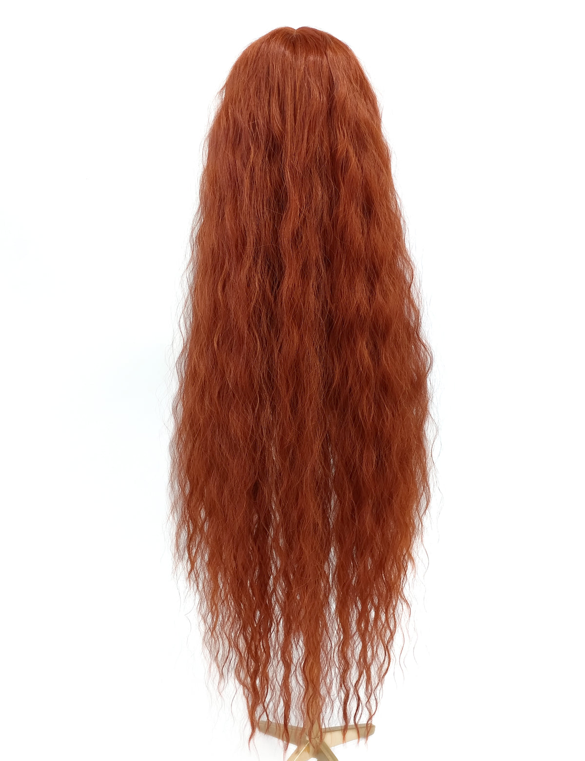 40 inch Deep Ginger Extra Long Wavy Lace Front Wig [Isadora-Copperleaf]