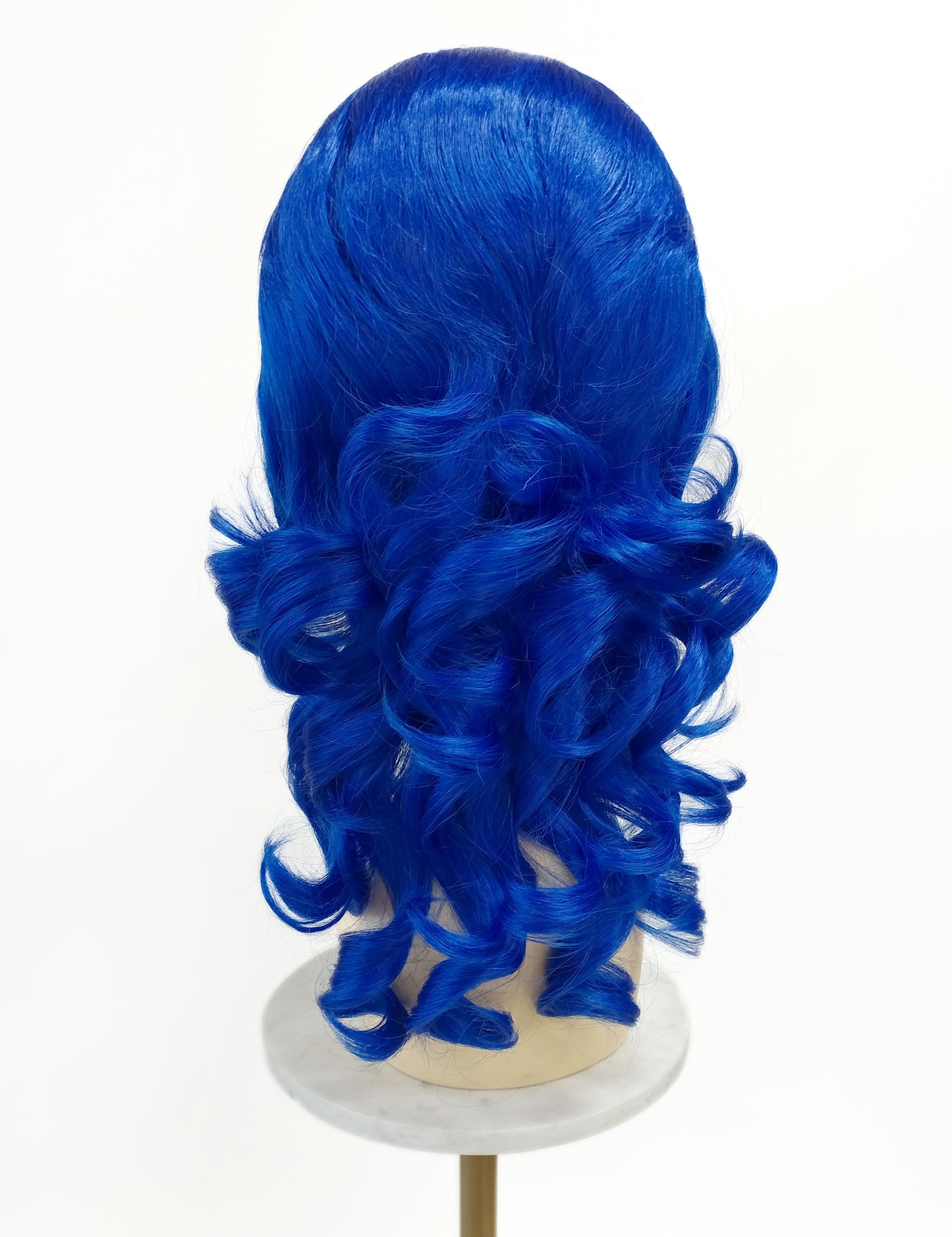 Dark Blue Wavy Beehive Wig [WvBeehive-DBlue]